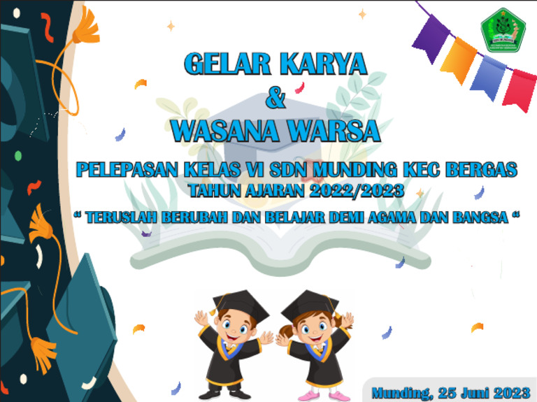 Pelepasan Kelas VI SDN Munding 2023 | PDF