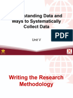 Practical Research 1 U5 Understanding Data and Ways To Systematically Collect Data Student