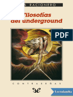 Filosofias Del Underground - Luis Racionero