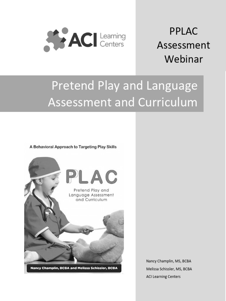 Pretend Play Assessment Framework | PDF | Toys | Behavioural Sciences