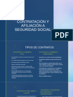Contratación y Afiliación A Seguridad Social
