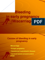 Bleeding in Early Pregnancy