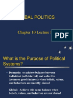 Chapter 10 Lecture 1 Global Politics