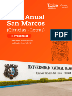 Brochure Anual San Marcos - Ciencias - Letras