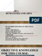 CHAPTER 1 INTRODUCTION TO HUMANITIES (1)