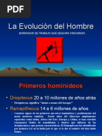 La Evolución Del Hombre