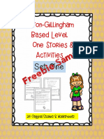 Orton-Gillingham Based Level One Stories & Activities
