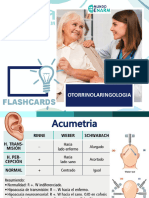 Otorrinolaringología Flashcards