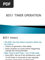 Timers of 8051