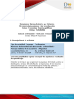 Guía de actividades y rúbrica de evaluación - Unidad 3 - Fase 4 - Prospección (1)