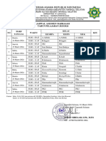 Jadwal Asesmen Madrasah TP 2023-2024