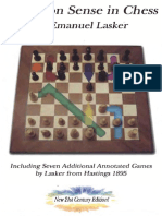 Common Sense in Chess New 21st Century Ed 9781888690408 1888690402 Compress