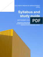 APM S24-J25 Syllabus and Study Guide - Final