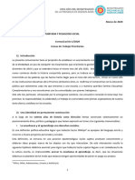 COMUNICACIÓN 1. 2020. Lineas Prioritarias.