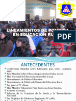 EDUCACION RURAL