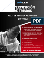 Armando Alonso - Superposición de Tríadas Plan de Técnica Armónico para Guitarra