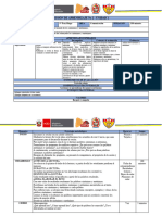 SESIÓN DE APRENDIZAJE No 2