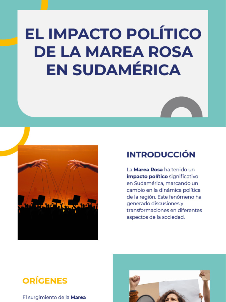 La Marea Rosa en Sudamerica | PDF | Ciencias sociales