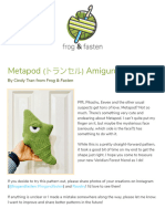 Metapod Amigurumi Pattern 1-1