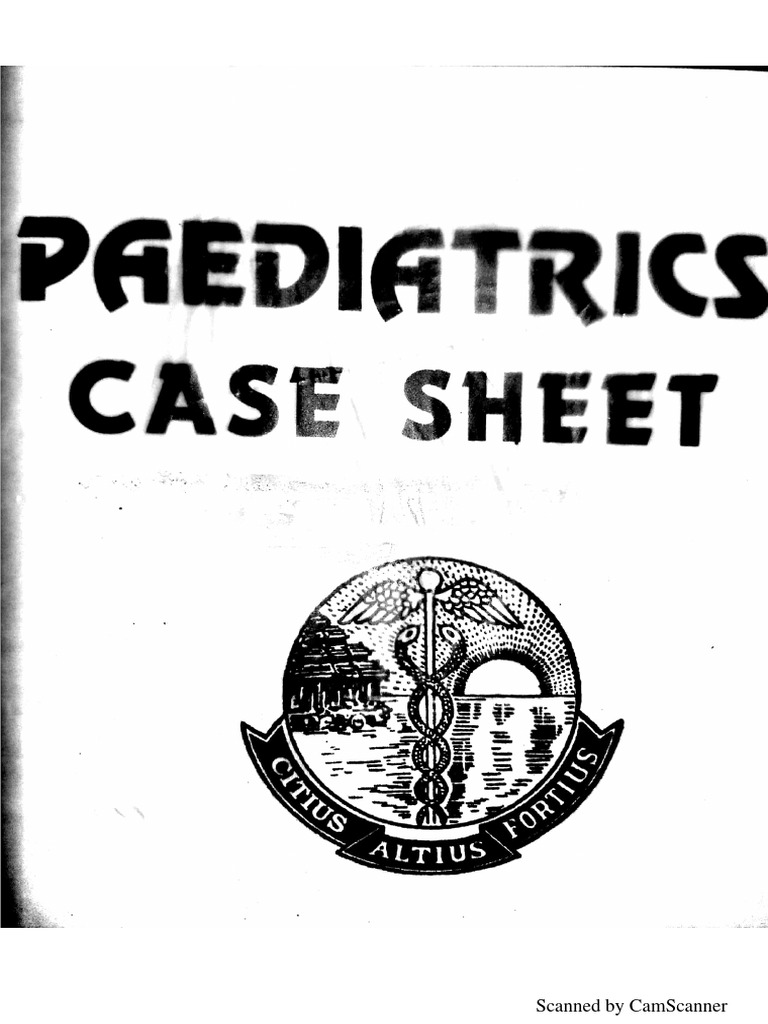 Pediatric Record | PDF