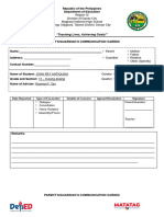 Parents Guardian Communication Index-Depedtambayan-1