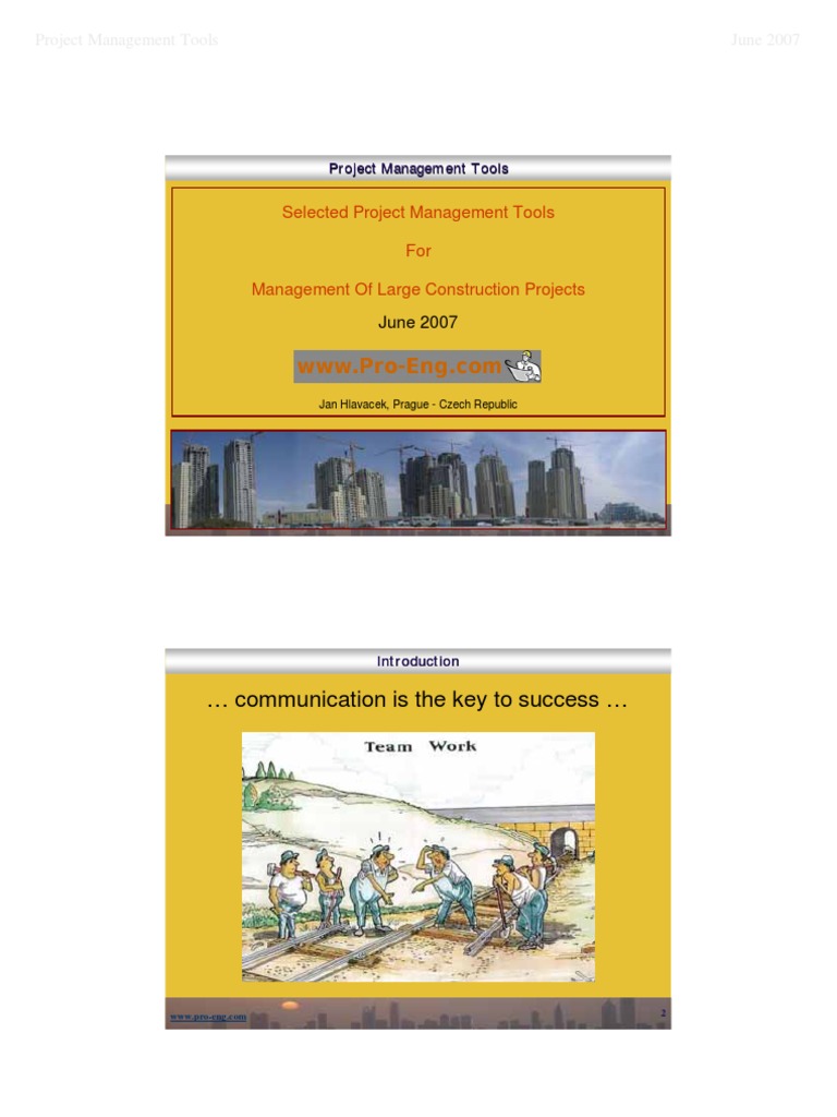 Essential Project Management Tools | PDF