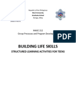 Building Life Skills: Structured Learning Activities For Teens