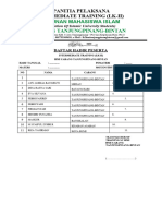 Absen Screening & Penilaian Screening BTQ