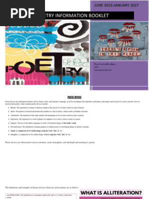 Poetry Study Guide_055326