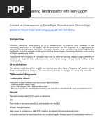Tendinopathy Insights from Dr. Jill Cook | PDF | Physical Therapy ...