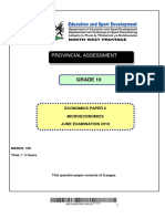 Economics GR 10 Paper 2 - 1