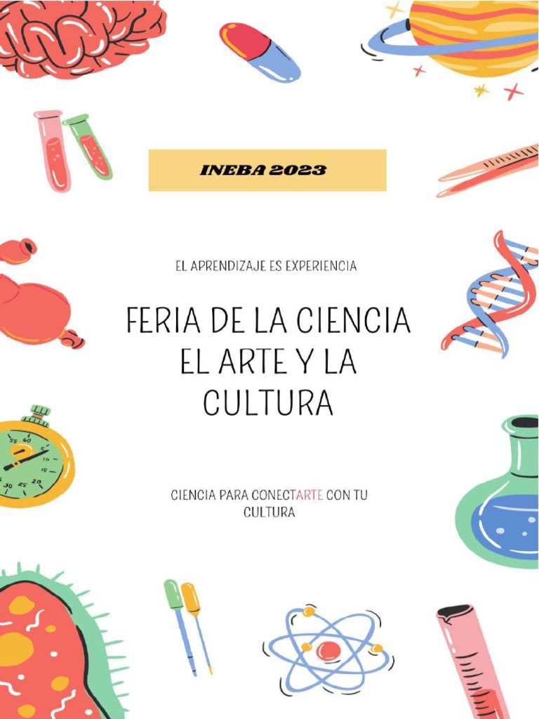 Feria de Ciencia, Arte y Cultura 2023 | PDF | Conocimiento | Metodología