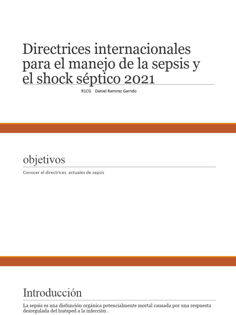 Manejo de la sepsis y shock séptico 2021 | PDF | Septicemia | Epidemiología
