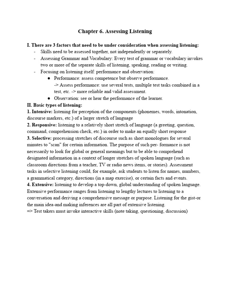 Assessment Pdf Reading Comprehension Human Communication