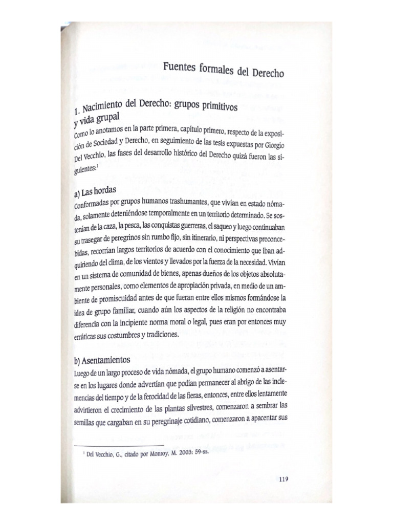 Fuentes formales del Derecho | PDF