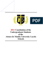 Proposed 2011 Constitution For Constitutional Review