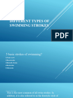 Basic Types of Swimming Strokes