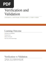 Chapter 4 Verification and Validation 2024