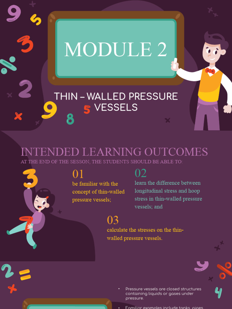 MODULE+2.1+ +Thin+Walled | PDF | Stress (Mechanics) | Sphere
