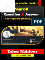 Payroll (Question & Answer) Taher Mahfouz ?