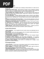 7-Step Ethical Decision Making Model | PDF | Thought | Morality