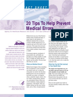 20tips Prevent Medical Error