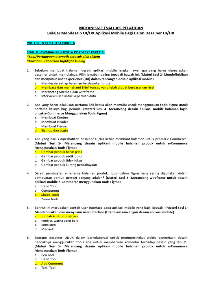 Belajar Mendesain UI - Ux Aplikasi Mobile Bagi Calon Desainer UI - Ux | PDF