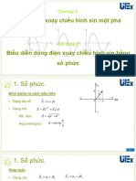 Biểu diễn đại lượng hình sin bằng số phức