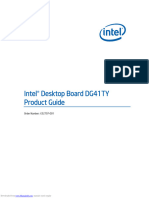 Intel® Desktop Board DG41TY Product Guide
