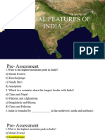 Physical Features of India - rp1,2