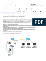 Automatic Data Master Server (ADMS) _ Solution Support