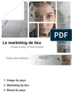 Le Marketing de Lieu. Le Brand Du Pays