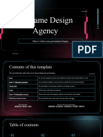 Game Design Agency by Slidesgo