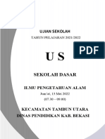 Soal Us Ipa 2021-2022